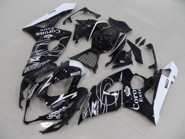 Black Corona 05-06 Suzuki GSXR 1000 Motorcycle Fairings Black Corona 05-06 Suzuki GSXR 1000 Motorcycle Fairings