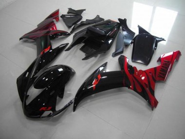 Black Flame 02-03 Yamaha YZF R1 Motorcycle Fairings