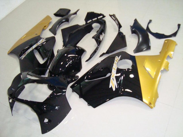 Black Gold 00-01 Kawasaki ZX12R Motorcycle Fairings Black Gold 00-01 Kawasaki ZX12R Motorcycle Fairings