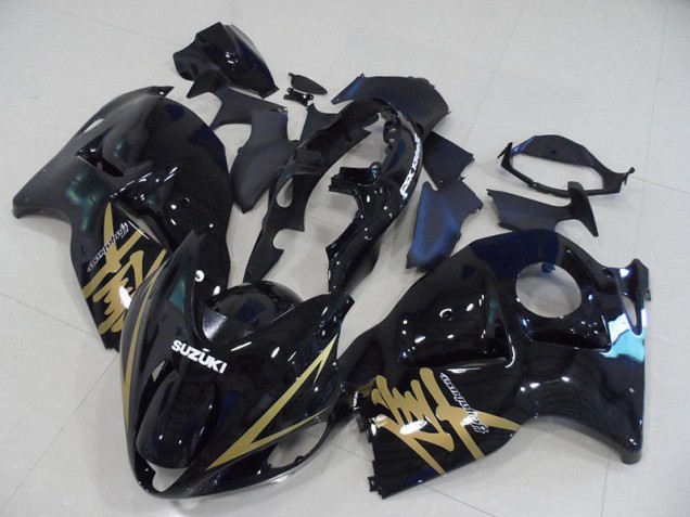 Black Gold Decal 96-07 Suzuki GSXR 1300 Hayabusa Motorcycle Fairings