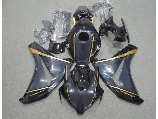 Black Gold Fireblade 08-11 Honda CBR1000RR Motorcycle Fairings Black Gold Fireblade 08-11 Honda CBR1000RR Motorcycle Fairings