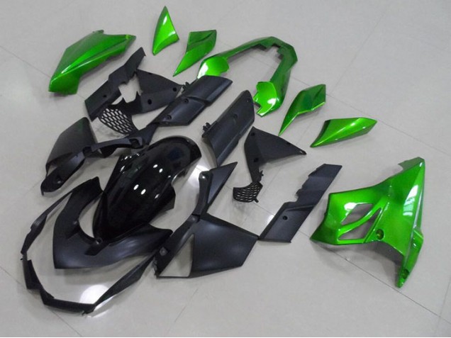 Black Green 07-09 Kawasaki Z1000 Motorcycle Fairings Black Green 07-09 Kawasaki Z1000 Motorcycle Fairings