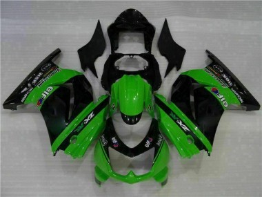 Black Green 08-12 Kawasaki EX250 Motorcycle Bodywork