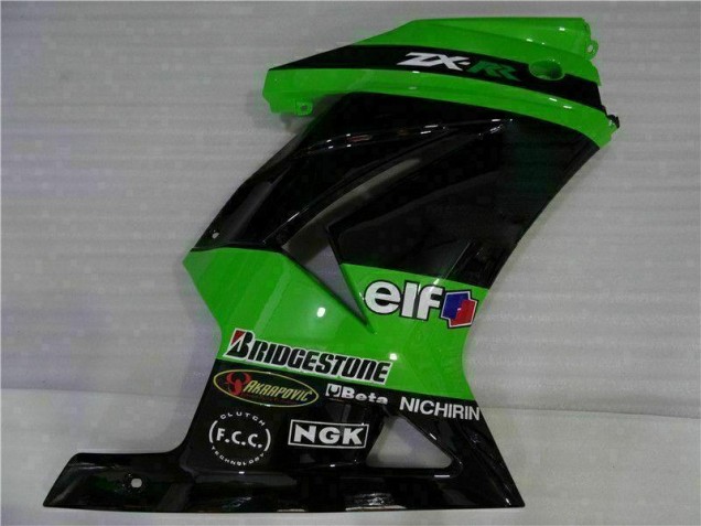 Black Green 08-12 Kawasaki EX250 Motorcycle Bodywork Black Green 08-12 Kawasaki EX250 Motorcycle Bodywork