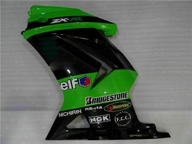 Black Green 08-12 Kawasaki EX250 Motorcycle Bodywork Black Green 08-12 Kawasaki EX250 Motorcycle Bodywork