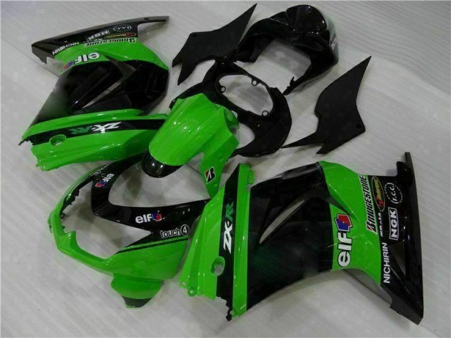 Black Green 08-12 Kawasaki EX250 Motorcycle Bodywork Black Green 08-12 Kawasaki EX250 Motorcycle Bodywork