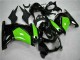 Black Green 08-12 Kawasaki EX250 Motorcycle Fairings Black Green 08-12 Kawasaki EX250 Motorcycle Fairings