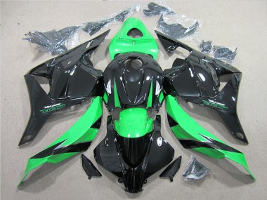 Black Green 09-12 Honda CBR600RR Motorcycle Fairings