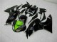 Black Green 09-12 Kawasaki ZX6R Full Motorcycle Fairing Kits