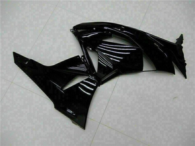 Black Green 09-12 Kawasaki ZX6R Full Motorcycle Fairing Kits