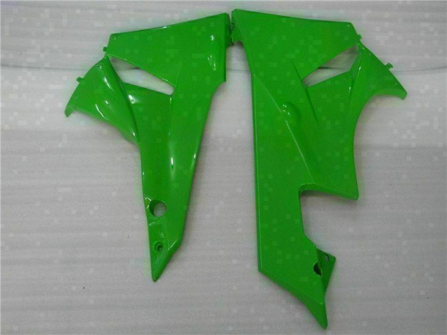 Black Green 09-12 Kawasaki ZX6R Motorcycle Bodywork Black Green 09-12 Kawasaki ZX6R Motorcycle Bodywork