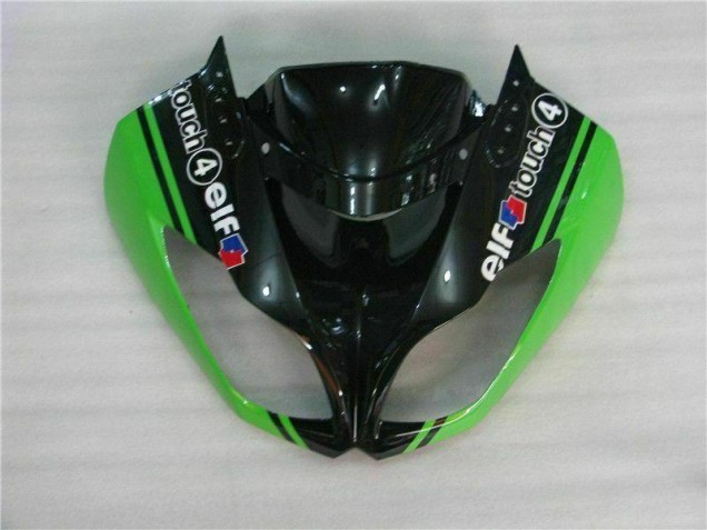 Black Green 09-12 Kawasaki ZX6R Motorcycle Fairing Kits