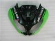 Black Green 09-12 Kawasaki ZX6R Motorcycle Fairing Kits