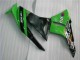 Black Green 09-12 Kawasaki ZX6R Motorcycle Fairing Kits