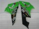 Black Green 09-12 Kawasaki ZX6R Motorcycle Fairing Kits