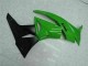 Black Green 09-12 Kawasaki ZX6R Motorcycle Fairings Black Green 09-12 Kawasaki ZX6R Motorcycle Fairings