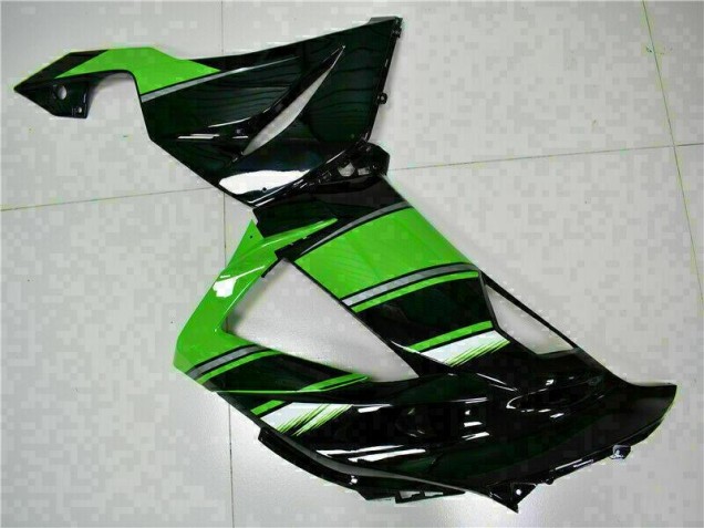 Black Green 13-18 Kawasaki ZX6R Motorcycle Fairings