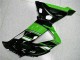 Black Green 13-18 Kawasaki ZX6R Motorcycle Fairings