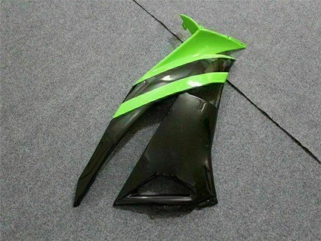 Black Green 3M Touch4 09-12 Kawasaki ZX6R Motorcycle Fairings Black Green 3M Touch4 09-12 Kawasaki ZX6R Motorcycle Fairings
