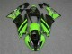 Black Green 3M Touch4 09-12 Kawasaki ZX6R Motorcycle Fairings Black Green 3M Touch4 09-12 Kawasaki ZX6R Motorcycle Fairings