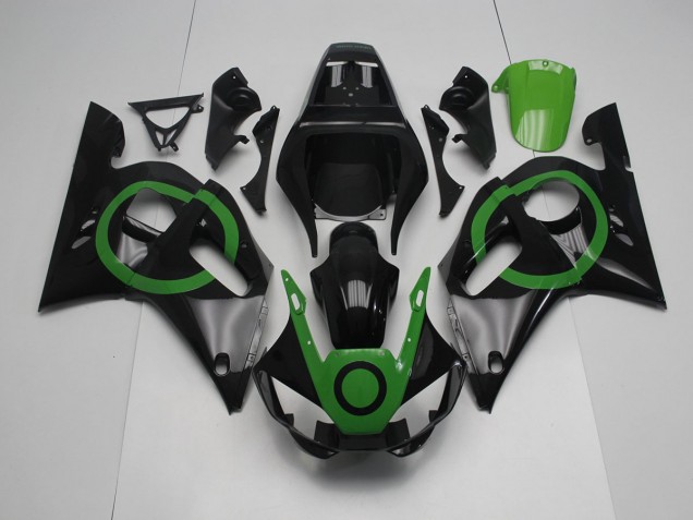 Black Green Circle 98-02 Yamaha YZF R6 Motorcycle Fairings Black Green Circle 98-02 Yamaha YZF R6 Motorcycle Fairings