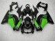 Black Green Ninja 08-12 Kawasaki EX250 Motorcycle Fairings Black Green Ninja 08-12 Kawasaki EX250 Motorcycle Fairings