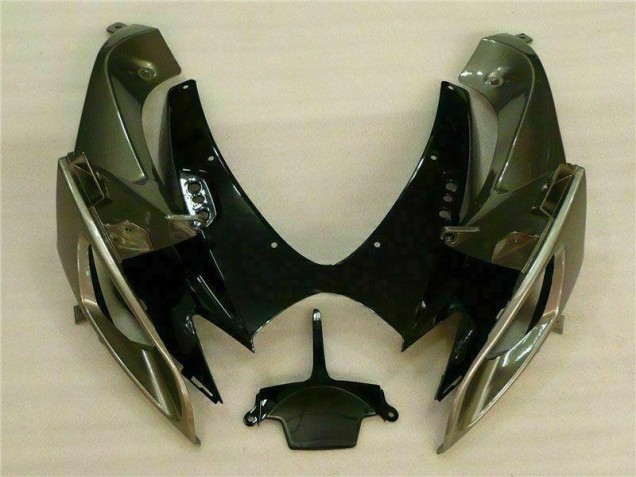 Black Grey 06-07 Suzuki GSXR 600/750 Motorcycle Fairings