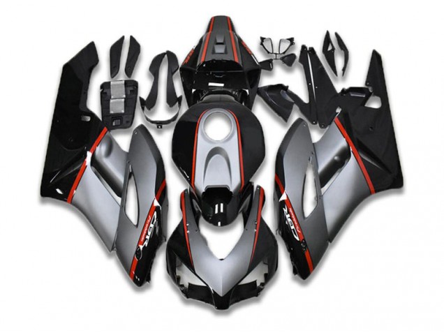 Black Grey Red 04-05 Honda CBR1000RR Motorcycle Fairings