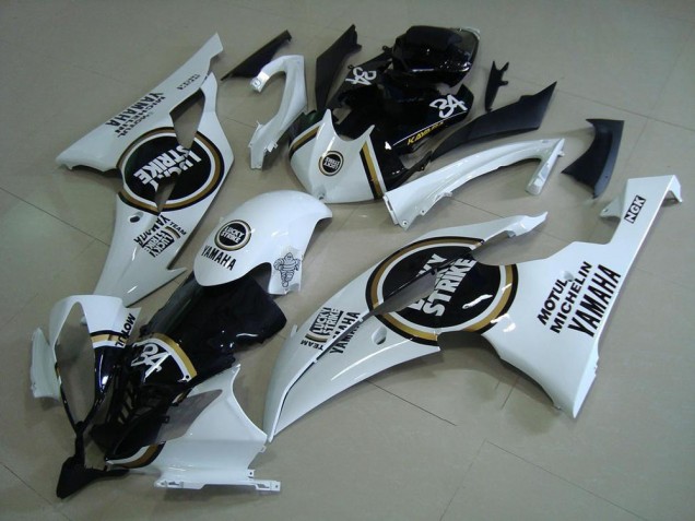 Black Lucky Strike 08-16 Yamaha YZF R6 Motorcycle Fairings