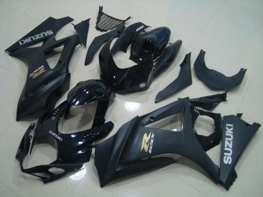Black OEM Style 07-08 Suzuki GSXR 1000 Motorcycle Fairings