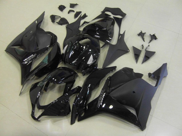 Black OEM Style 09-12 Honda CBR600RR Motorcycle Fairings Black OEM Style 09-12 Honda CBR600RR Motorcycle Fairings