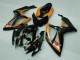 Black Orange 06-07 Suzuki GSXR 600/750 Motorcycle Fairings