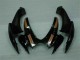 Black Orange 06-07 Suzuki GSXR 600/750 Motorcycle Fairings