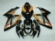Black Orange 06-07 Suzuki GSXR 600/750 Motorcycle Fairings
