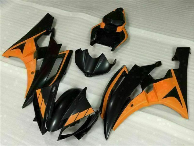 Black Orange 06-07 Yamaha YZF R6 Motorcycle Fairings Black Orange 06-07 Yamaha YZF R6 Motorcycle Fairings