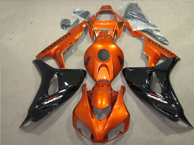 Black Orange Fireblade 06-07 Honda CBR1000RR Motorcycle Fairings