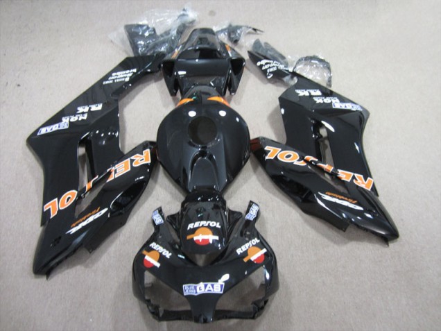 Black Orange Repsol 04-05 Honda CBR1000RR Motorcycle Fairings Black Orange Repsol 04-05 Honda CBR1000RR Motorcycle Fairings