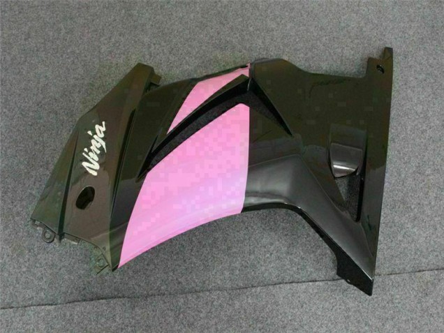 Black Pink Ninja 08-12 Kawasaki EX250 Motorcycle Fairings Black Pink Ninja 08-12 Kawasaki EX250 Motorcycle Fairings