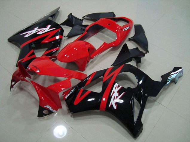 Black Red 02-03 Honda CBR900RR 954 Motorcycle Fairings Black Red 02-03 Honda CBR900RR 954 Motorcycle Fairings
