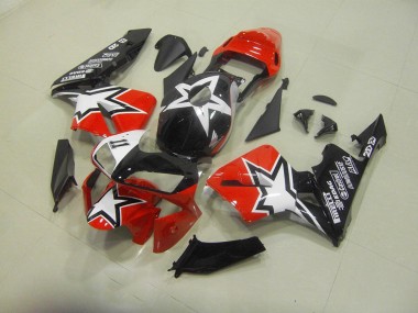 Black Red 03-04 Honda CBR600RR Motorcycle Bodywork