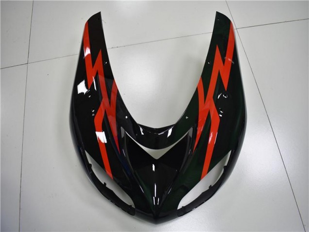 Black Red 06-07 Kawasaki ZX10R Motorcycle Fairings