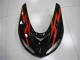 Black Red 06-07 Kawasaki ZX10R Motorcycle Fairings