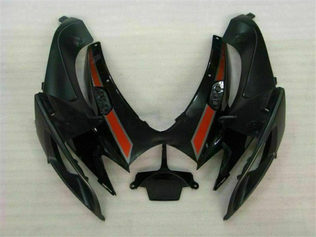 Black Red 06-07 Suzuki GSXR 600/750 Motorcycle Fairing