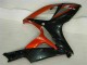 Black Red 06-07 Suzuki GSXR 600/750 Motorcycle Fairing