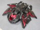 Black Red 06-11 Kawasaki ZX14R ZZR1400 Motorcycle Fairing Black Red 06-11 Kawasaki ZX14R ZZR1400 Motorcycle Fairing