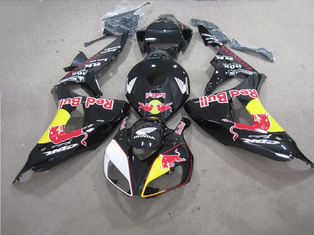 Black Red Bull 06-07 Honda CBR1000RR Motorcycle Fairing Black Red Bull 06-07 Honda CBR1000RR Motorcycle Fairing