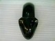 Black Red Flame 00-02 Kawasaki ZX6R Motorcycle Fairings