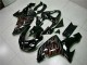 Black Red Flame 06-07 Kawasaki ZX10R Motorcycle Fairing Black Red Flame 06-07 Kawasaki ZX10R Motorcycle Fairing