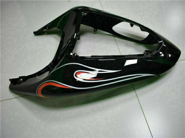 Black Red Flame 06-07 Kawasaki ZX10R Motorcycle Fairing Black Red Flame 06-07 Kawasaki ZX10R Motorcycle Fairing