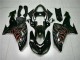 Black Red Flame 06-07 Kawasaki ZX10R Motorcycle Fairing Black Red Flame 06-07 Kawasaki ZX10R Motorcycle Fairing